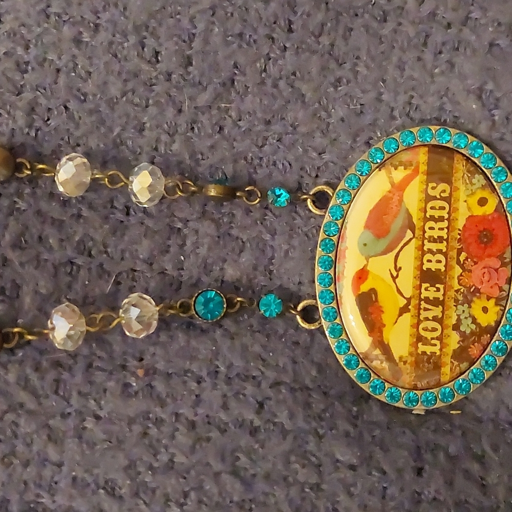 New neckless, love birds adjustable